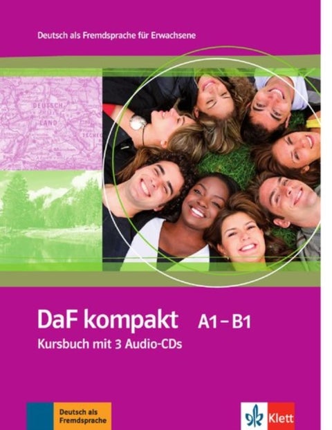 DaF Kompakt - Kursbuch mit 3 Audio-CDs