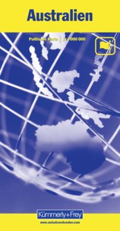 Australien = Australia : political map = Australie : carte politique - politische Karte
