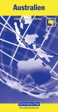 Australien = Australia : political map = Australie : carte politique - politische Karte