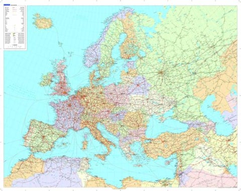 Europa politisch = Europe politique = Europe political