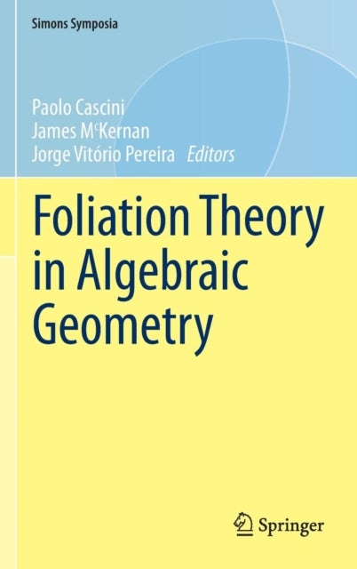 Bilde av Foliation Theory In Algebraic Geometry