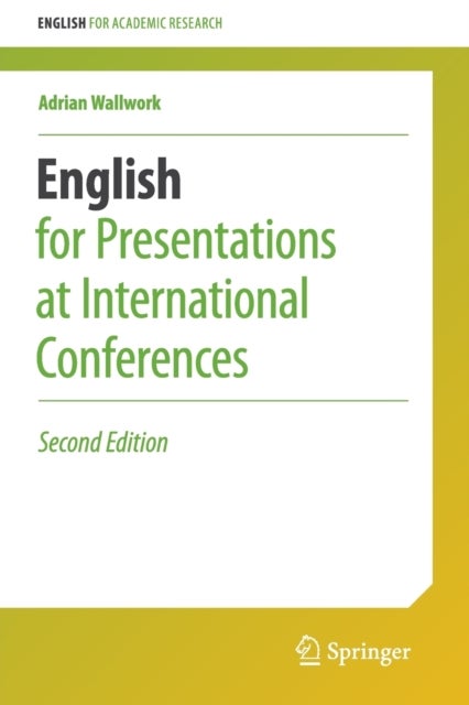 Bilde av English For Presentations At International Conferences Av Adrian Wallwork