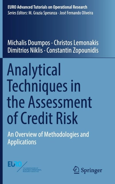 Bilde av Analytical Techniques In The Assessment Of Credit Risk Av Michalis Doumpos, Christos Lemonakis, Dimitrios Niklis, Constantin Zopounidis