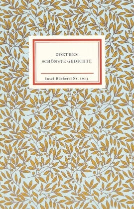 Bilde av Goethes Schönste Gedichte Av Johann Wolfgang Von Goethe