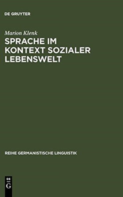 Sprache im Kontext sozialer Lebenswelt