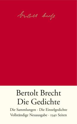 Bilde av Die Gedichte Av Bertolt Brecht