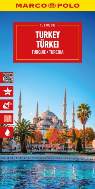 Turkey / Turkiye Marco Polo Map