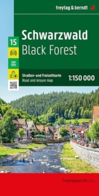 Black Forest Road and Leisure Map - 1:150,000 scale