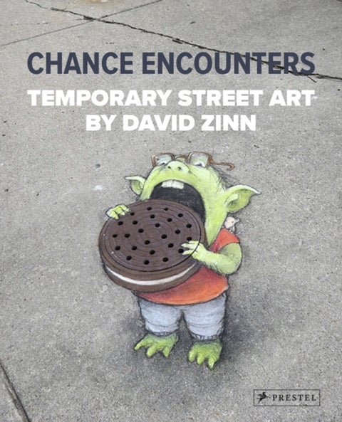 Chance Encounters - Temporary Street Art by David Zinn