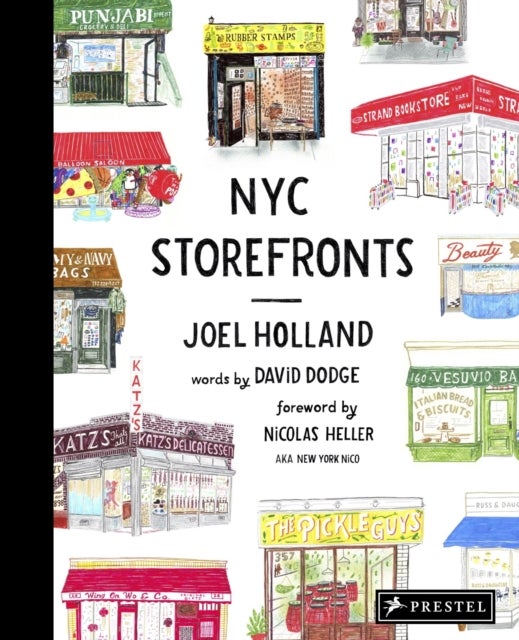 NYC Storefronts - Illustrations of the Big Apple's Best-Loved Spots