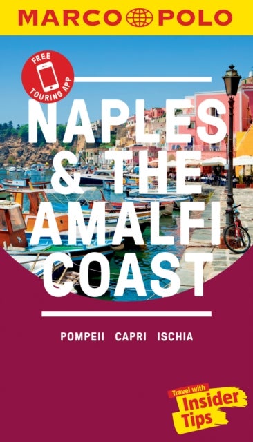 Bilde av Naples &amp; The Amalfi Coast Marco Polo Pocket Travel Guide - With Pull Out Map Av Marco Polo