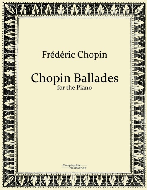 Bilde av Chopin Ballades Av Frederic Chopin