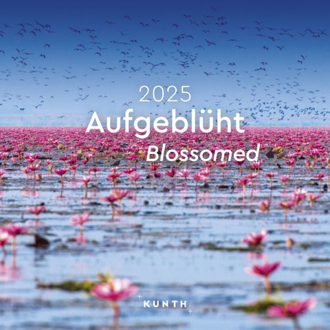Kalender 2025 Blossomed 30x30cm