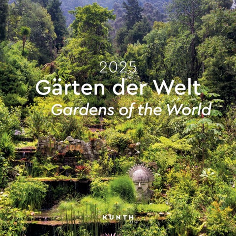 Kalender 2025 Gardens of World 30x30cm