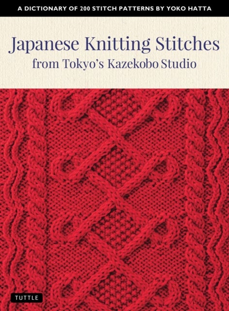 Bilde av Japanese Knitting Stitches From Tokyo&#039;s Kazekobo Studio Av Yoko Hatta
