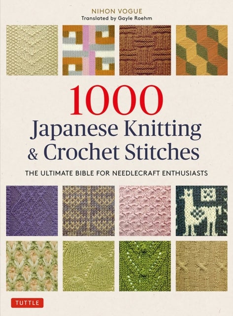 Bilde av 1000 Japanese Knitting &amp; Crochet Stitches Av Nihon Vogue