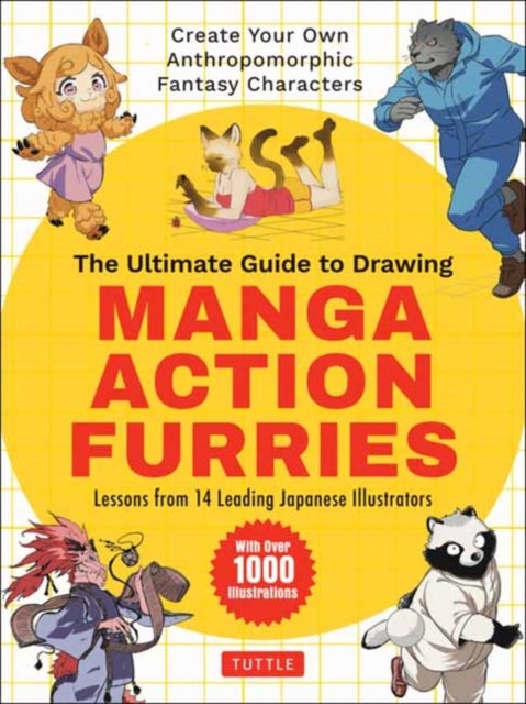 Bilde av The Ultimate Guide To Drawing Manga Action Furries Av Genkosha Studio, Hitsujirobo