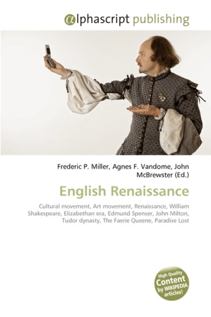 Bilde av English Renaissance Av Frederic P Miller, Agnes F Vandome, John Mcbrewster
