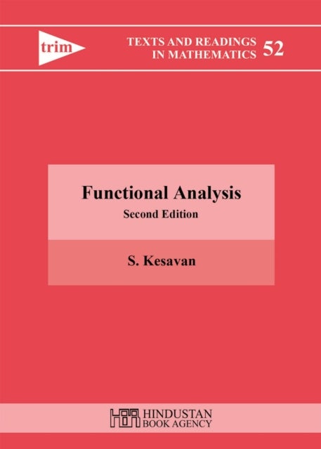 Bilde av Functional Analysis Av S. Kesavan