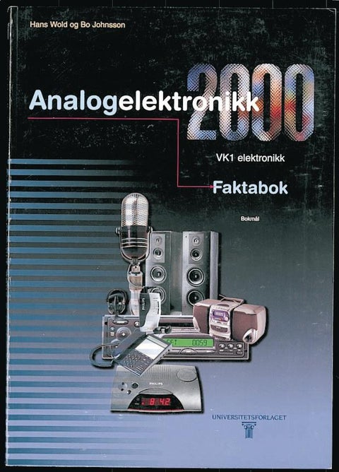 Analogelektronikk 2000 - faktabok : VK1 elektronikk
