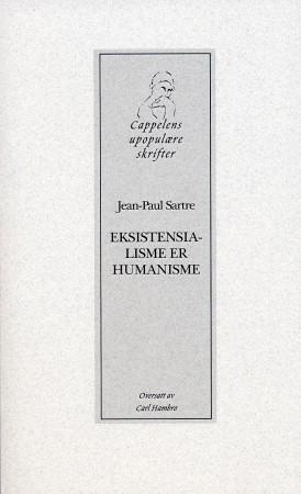 Bilde av Eksistensialisme Er Humanisme Av Jean-paul Sartre