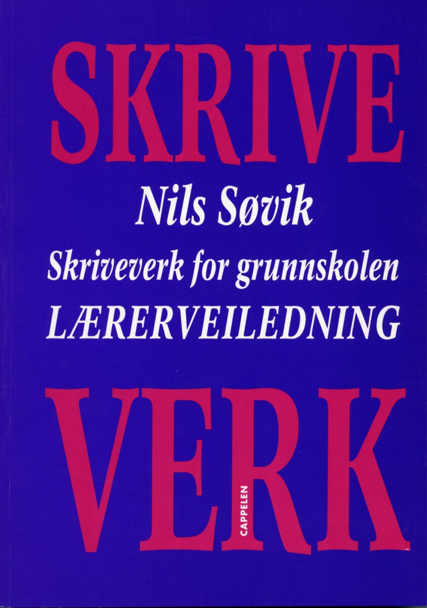 Skriveverk - lærerveiledning