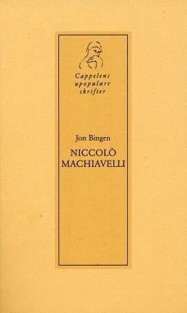 Niccolò Machiavelli