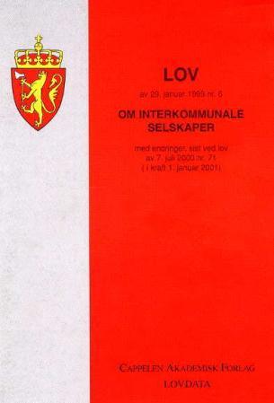Lov om interkommunale selskaper av 29. januar 1999 nr. 6 - med endringer, sist ved lov av 19. desember 2003 nr. 120 (i kraft 1. januar 2004)