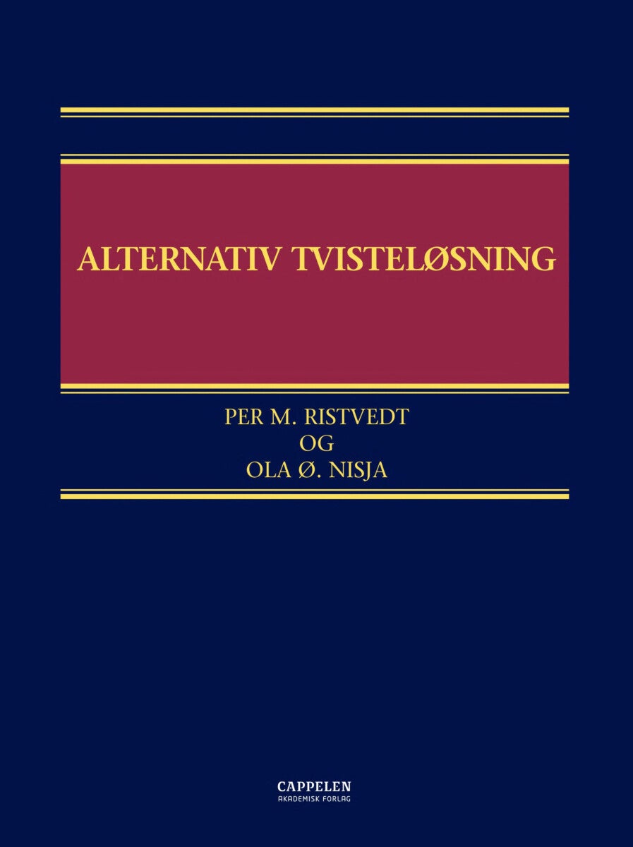 Alternativ tvisteløsning