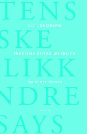 Tekstens etiske øyeblikk og andre essays