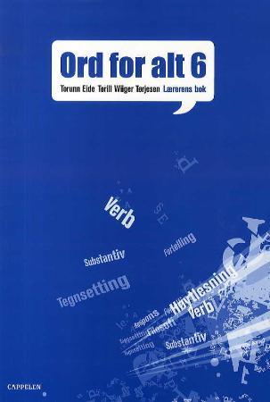 Ord for alt ny utgave 6 - lærerens bok