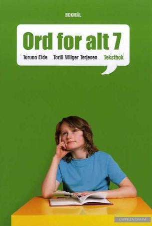 Ord for alt ny utgave 7 - tekstbok