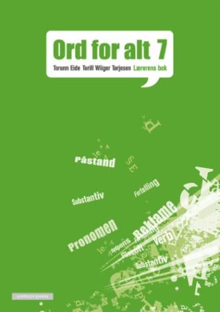 Ord for alt ny utgave 7 - lærerens bok