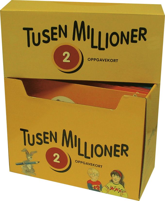 Tusen millioner 2 - oppgavekort