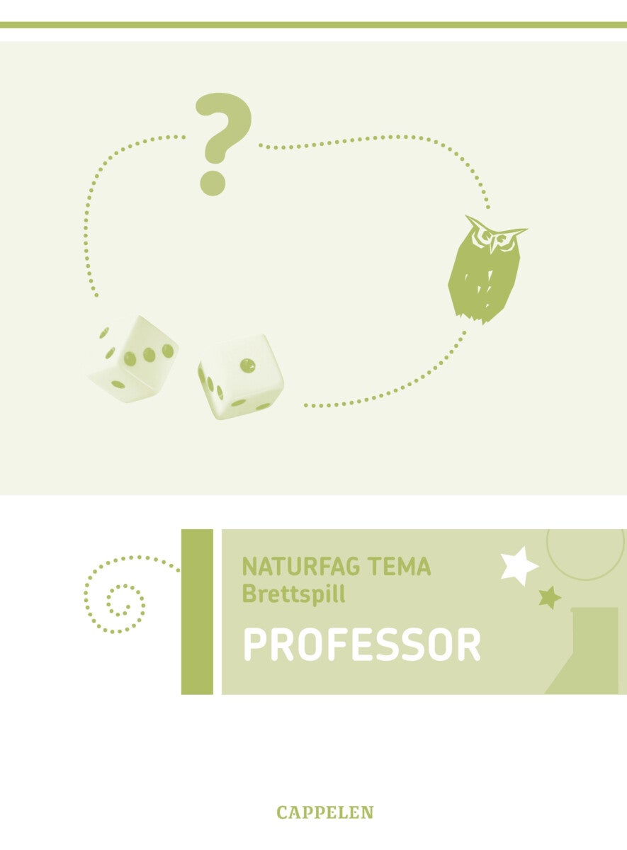 Naturfag tema. Brettspill. Professor