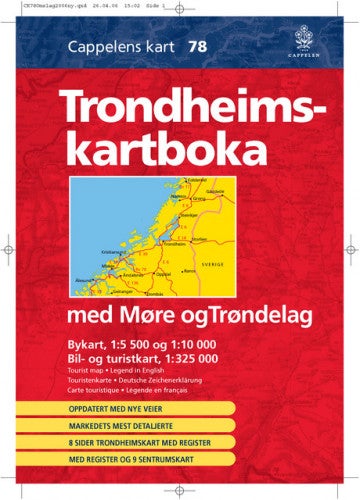 Trondheimskartboka - med Møre og Trøndelag