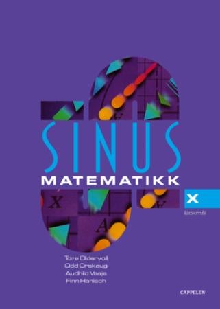 Sinus X - lærebok i matematikk : studiespesialiserande program
