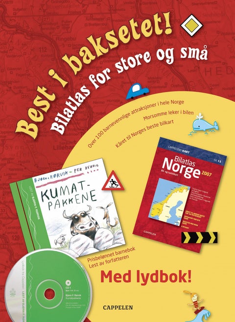 Best i baksetet! - bilatlas for store og små