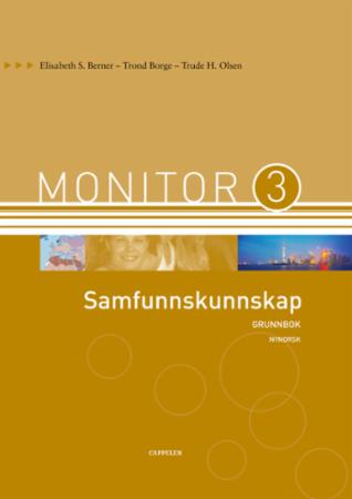 Monitor 3 - samfunnskunnskap : grunnbok