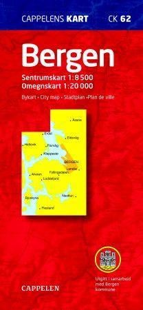 Bergen - bykart