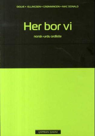 Her bor vi - norsk-urdu ordliste