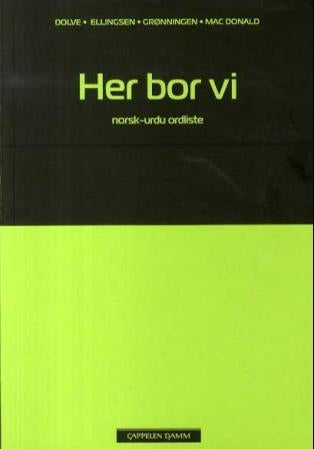 Her bor vi - norsk-urdu ordliste