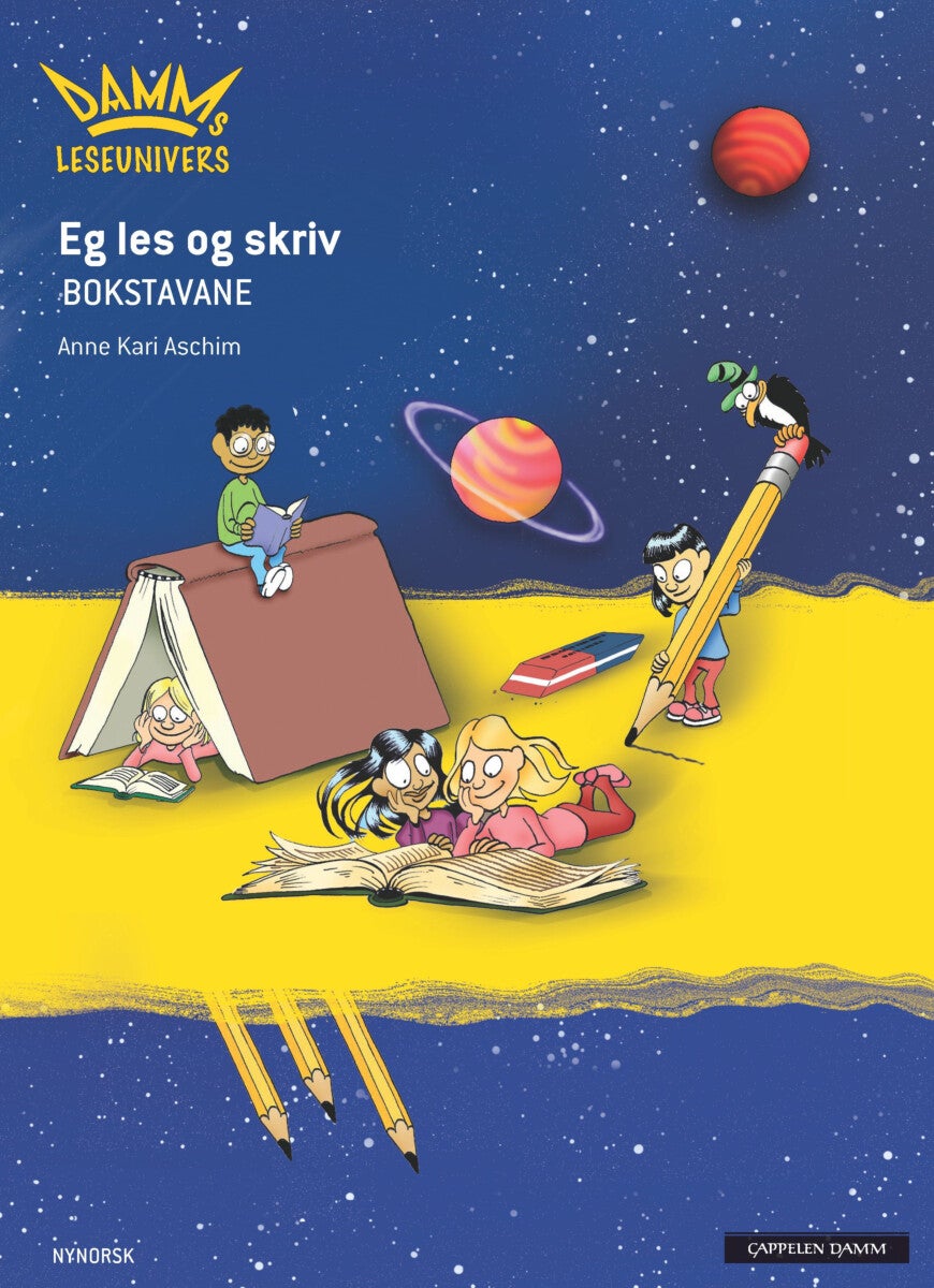 Eg les og skriv - bokstavane