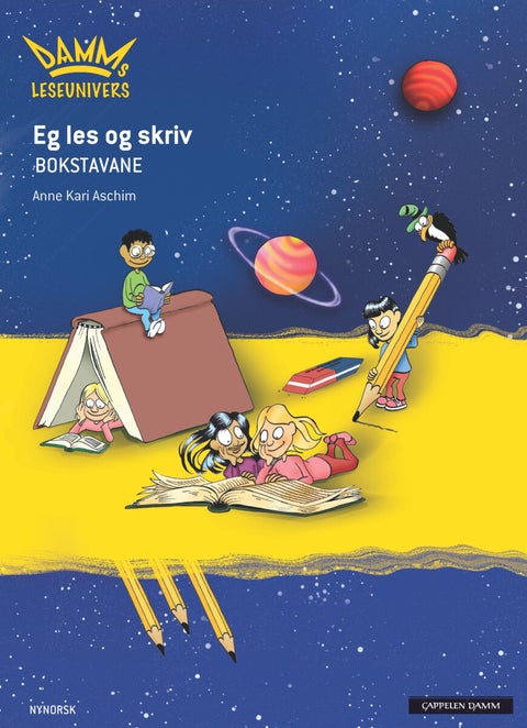 Eg les og skriv - bokstavane