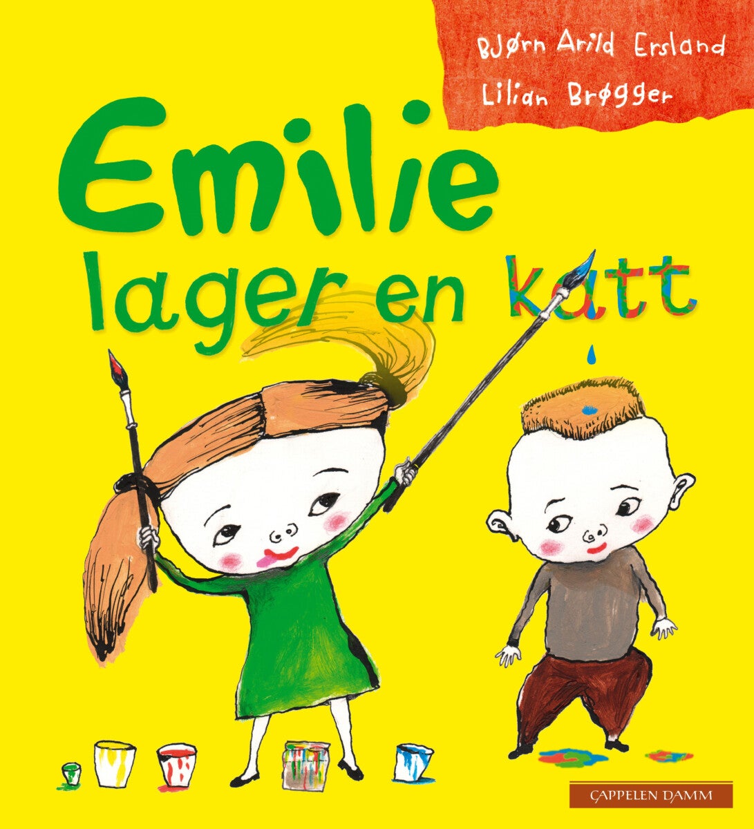 Emilie lager en katt