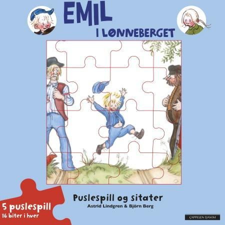 Emil i Lønneberget - puslespill og sitater