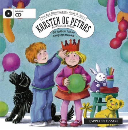 Karsten og Petras bursdagslydbok - en lydbok full av sang og musikk