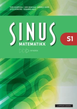 Sinus matematikk S1 - lærebok i matematikk : studieførebuande program
