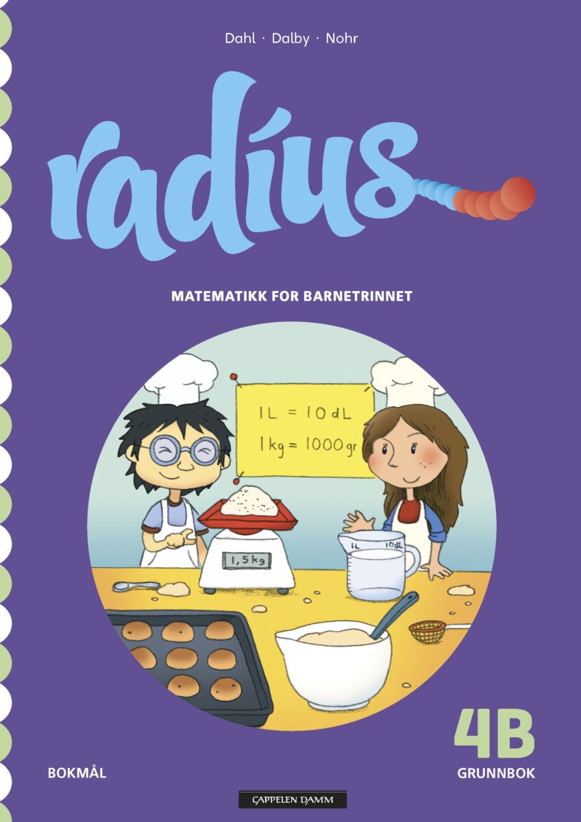 Radius 4B - Grunnbok : matematikk for barnetrinnet