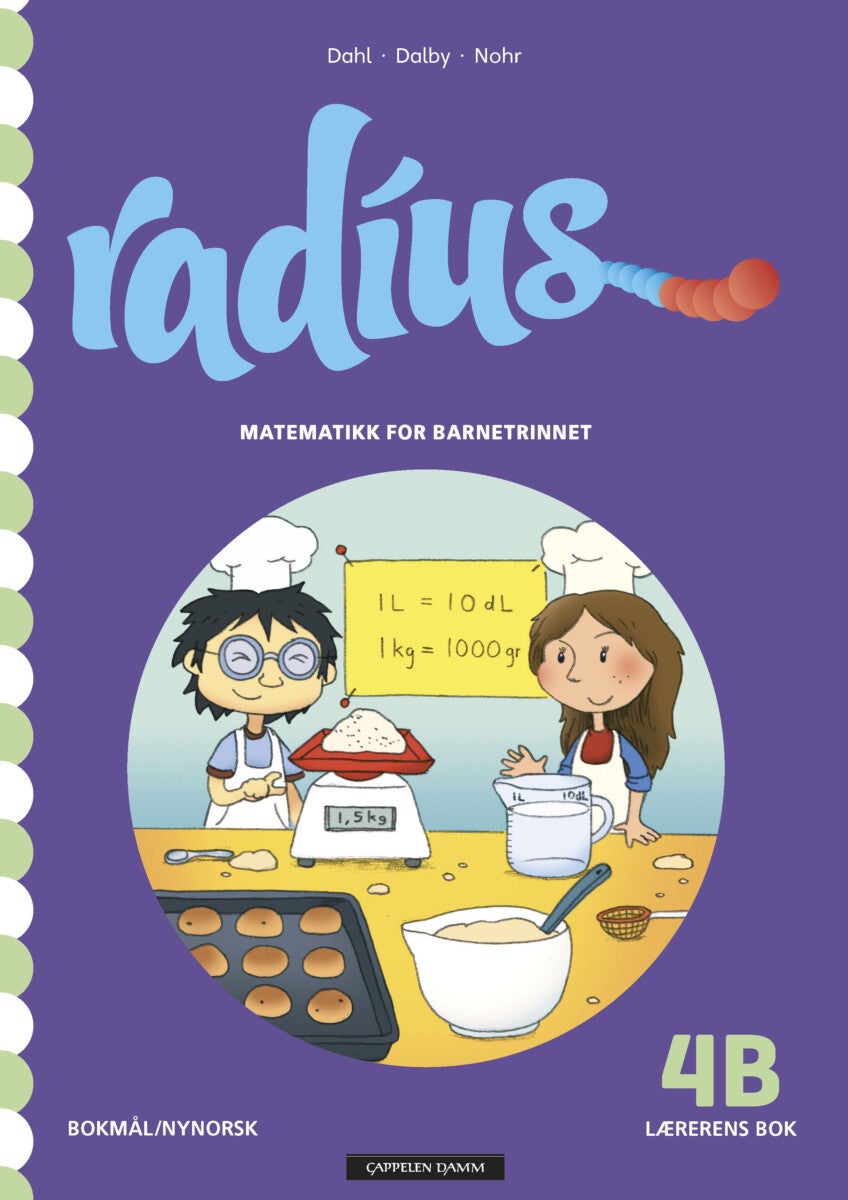 Radius 4B - Lærerens bok : matematikk for barnetrinnet